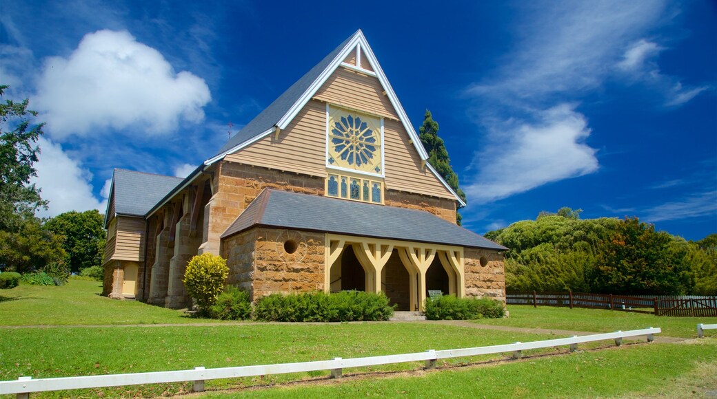 Norfolk Island which includes a church or cathedral