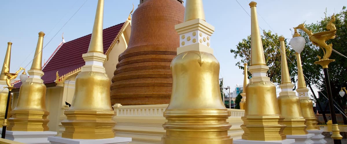 Phuket cho thấy đền chùa