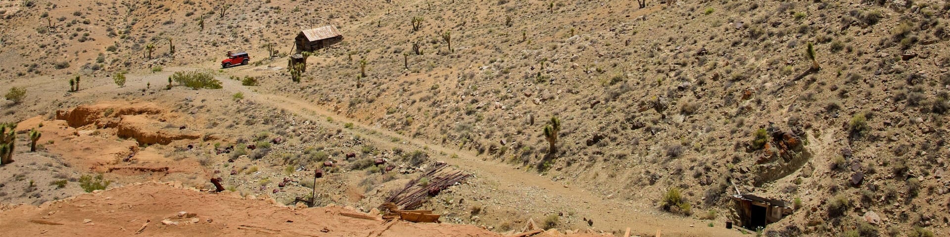 Lost Burro Mine featuring landscape views and desert views