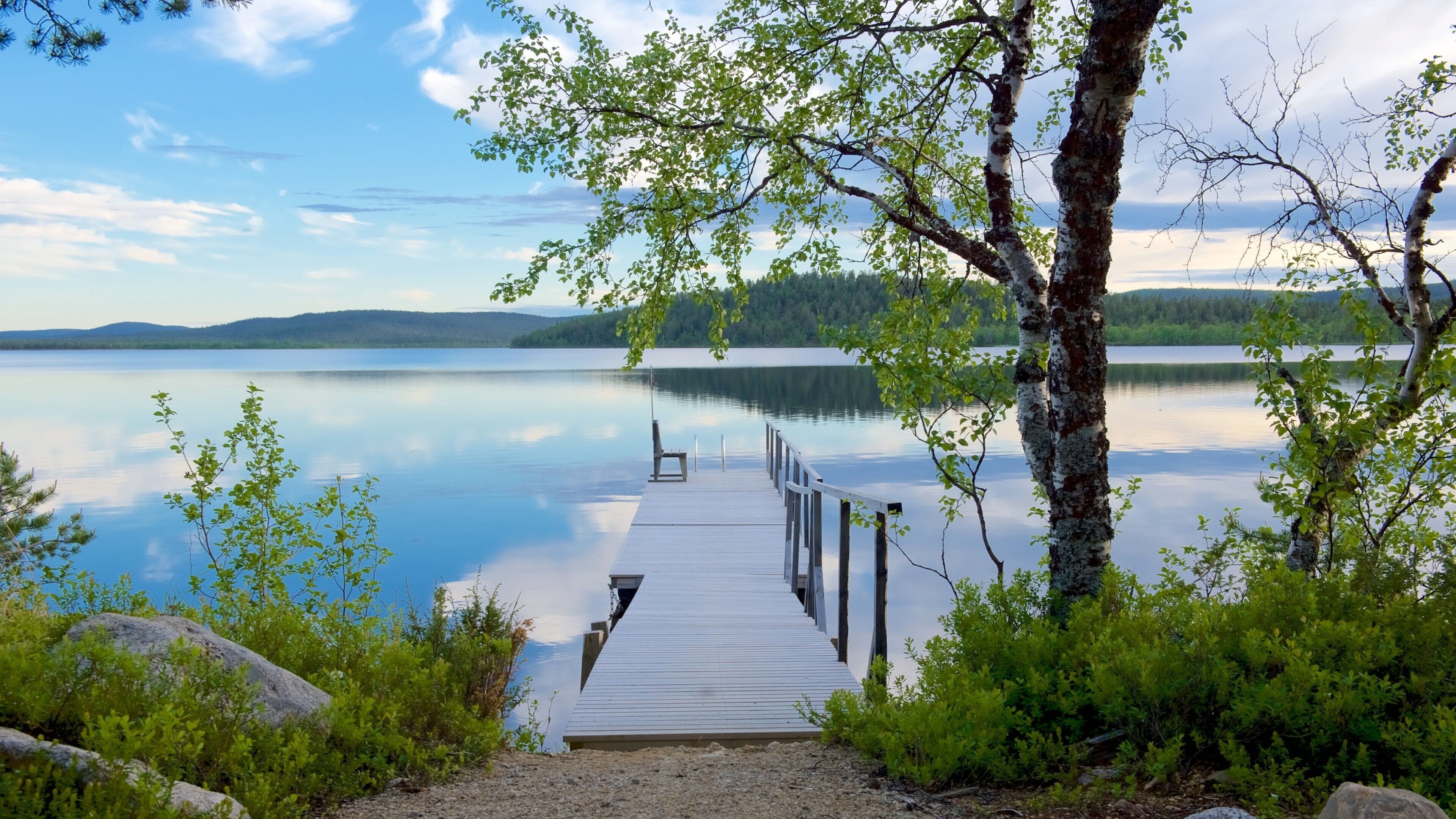 伊納里 设有 寧靜的景觀, 景致 和 湖泊或水坑