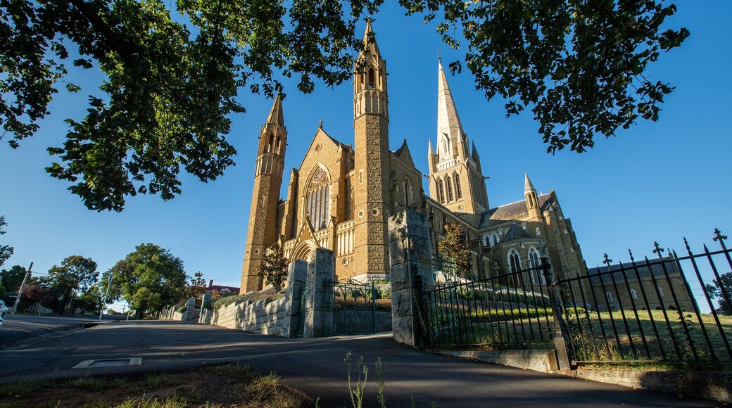 Sacred Heart Cathedral which includes a church or cathedral and heritage architecture