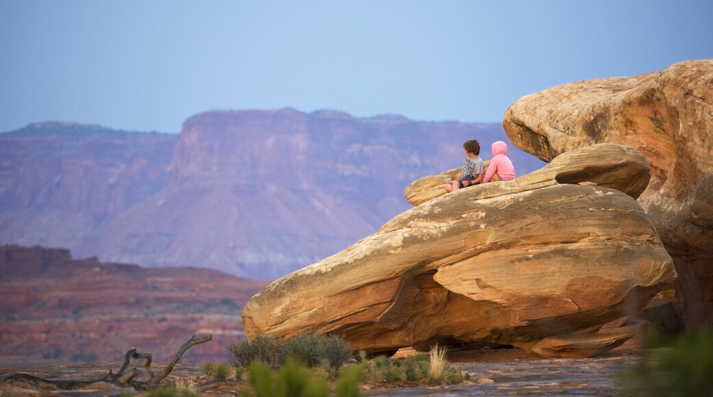 Parque Nacional Canyonlands que incluye situaciones tranquilas