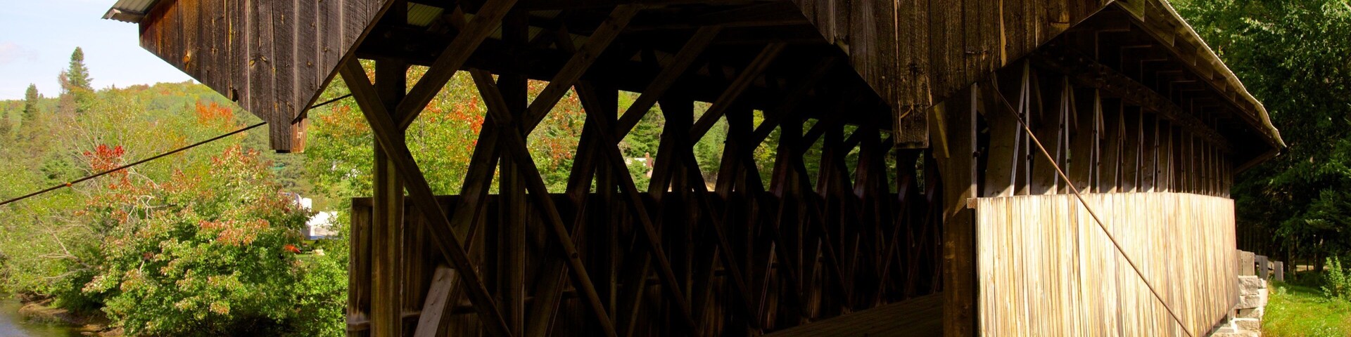 Maine mostrando un puente