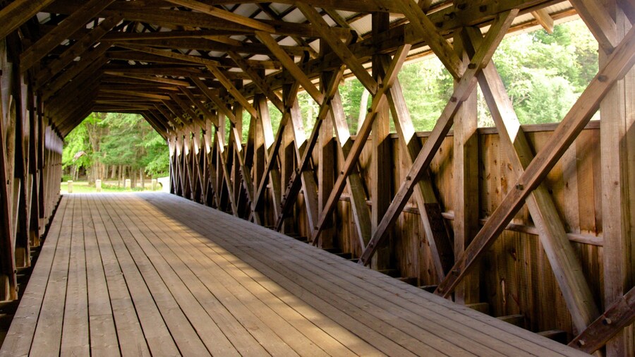 Maine featuring a bridge