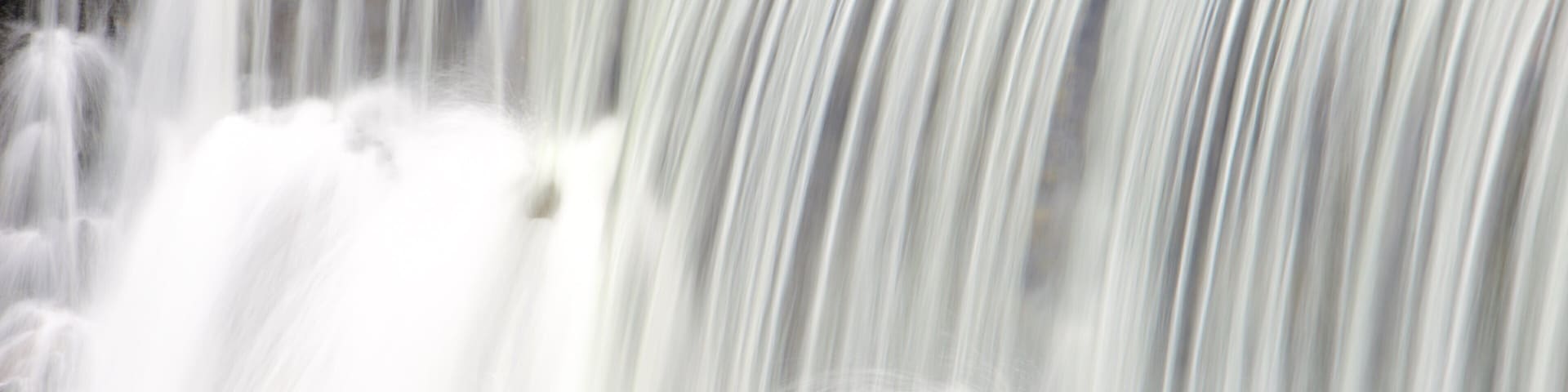 Chute de la Madeleine Lookout which includes a waterfall