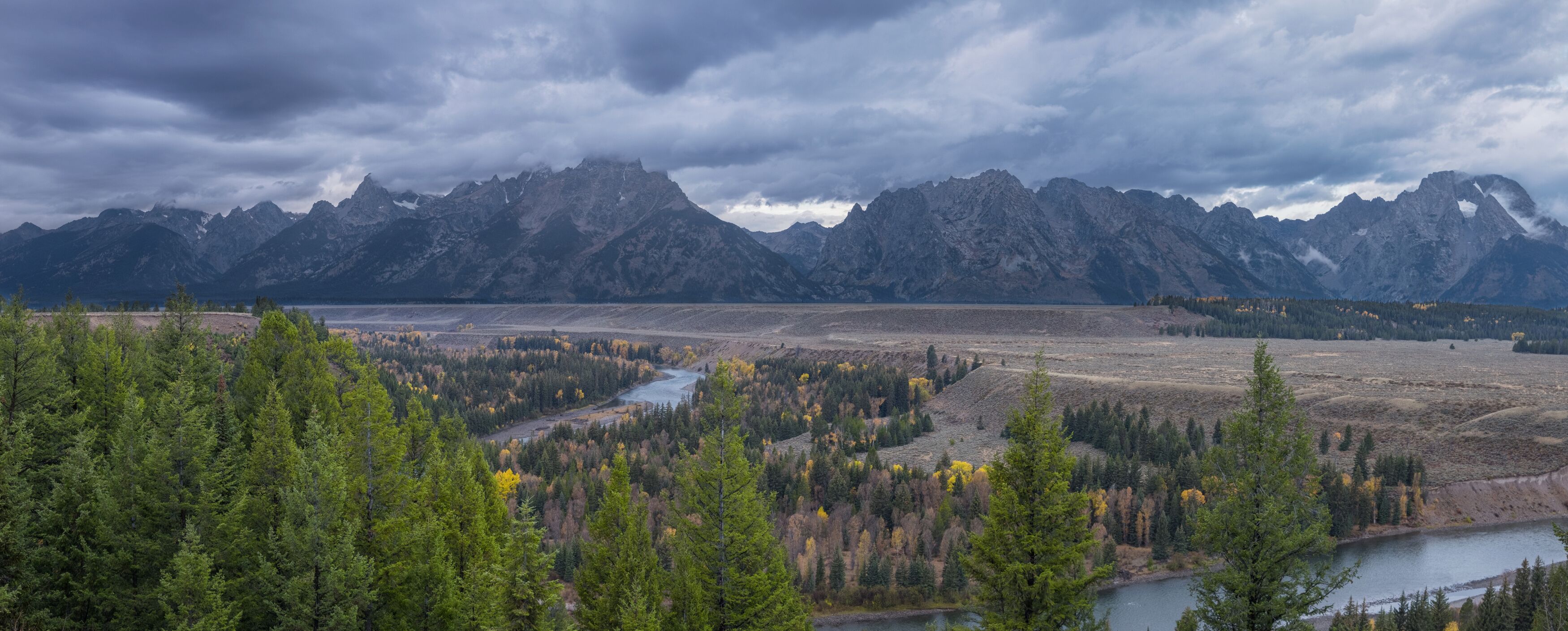 Grand Teton and the panorama
