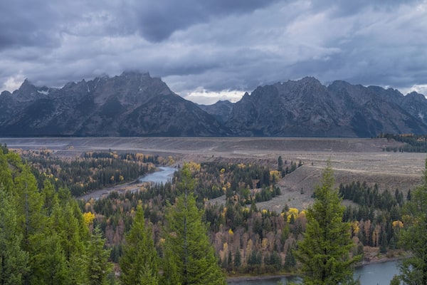 Grand Teton and the panorama