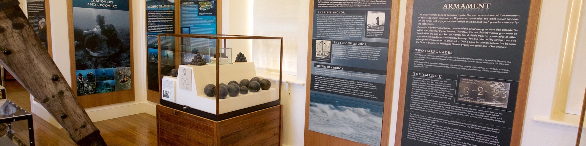 Isla Norfolk mostrando vistas de interior