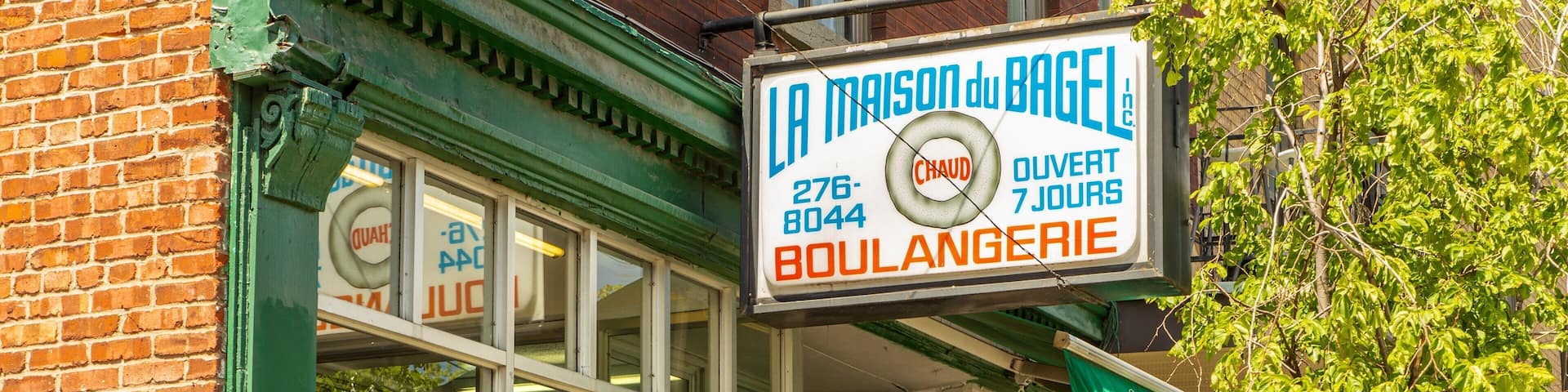 Mile End showing signage