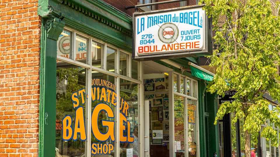 Mile End showing signage