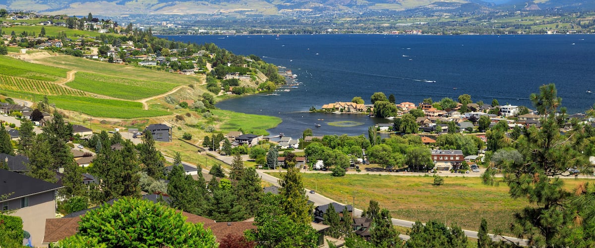 Westbank West Kelowna Okanagan Lake Vineyard