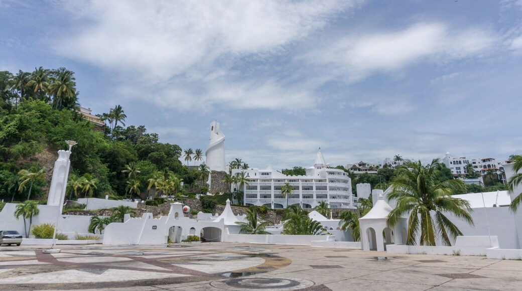 paisaje con vista al mar en manzanillo, en el hotel las hadas