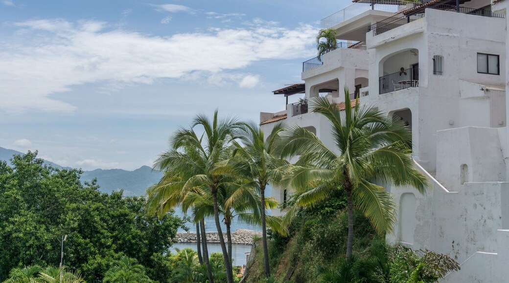 paisaje con vista al mar en manzanillo, en el hotel las hadas