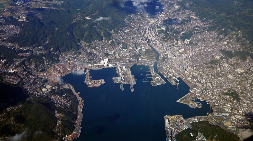 Den amerikanske marinebasen i Sasebo