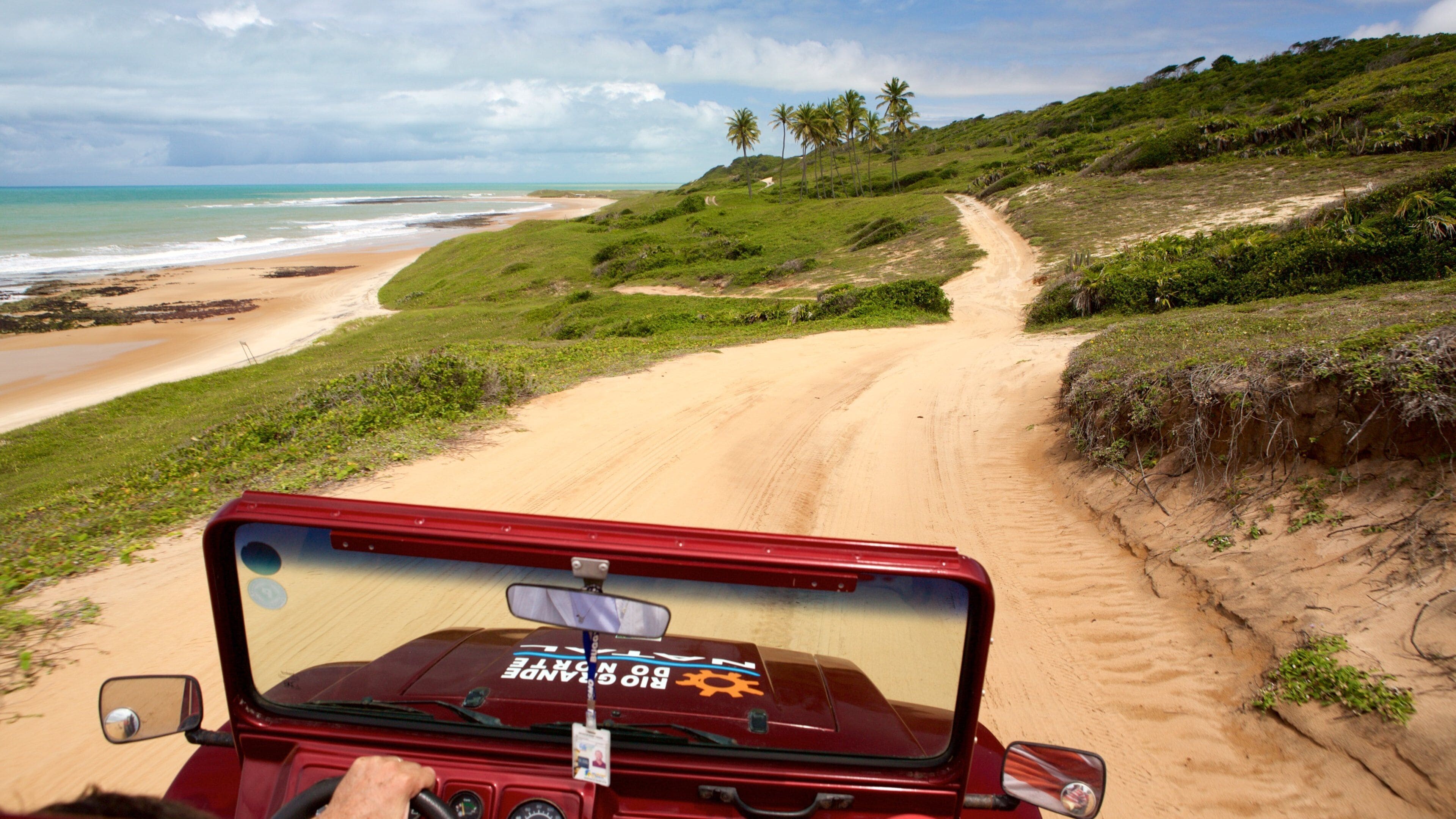 Natal inclusief een strand, rijden met een fourwheeldrive en tropische uitzichten