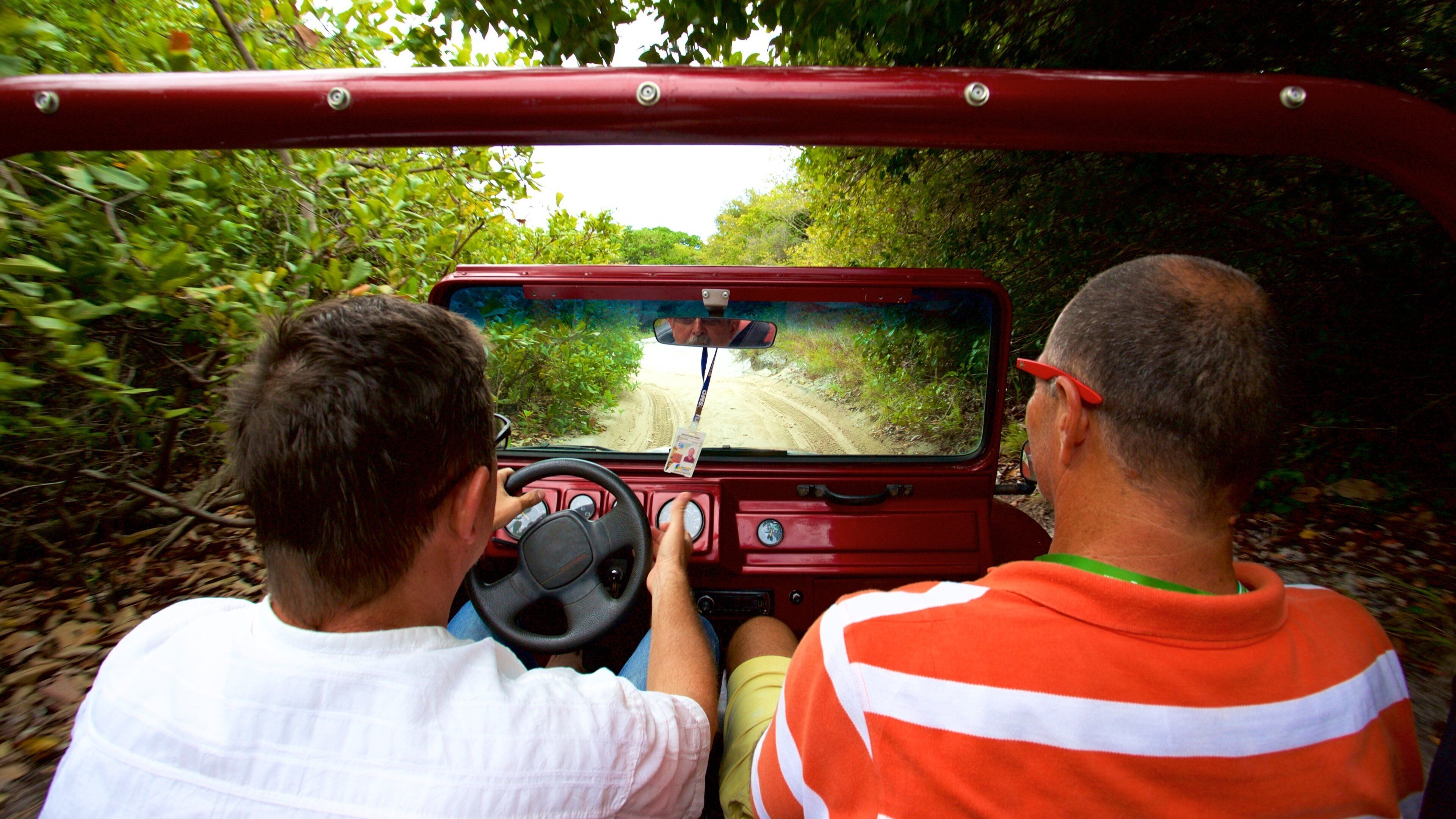 Natal which includes forest scenes and off road driving as well as a small group of people
