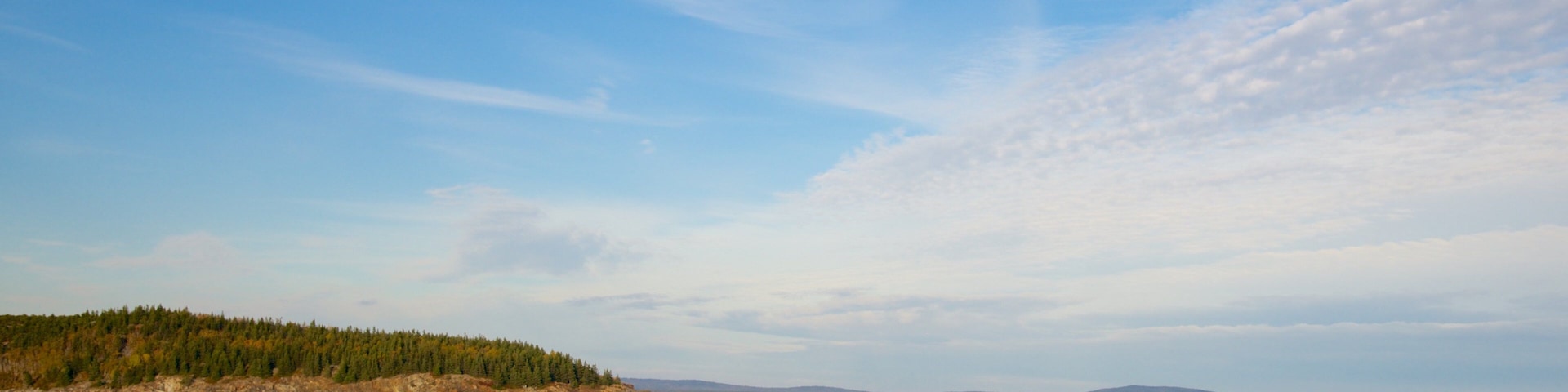 Bar Harbor featuring rocky coastline and landscape views