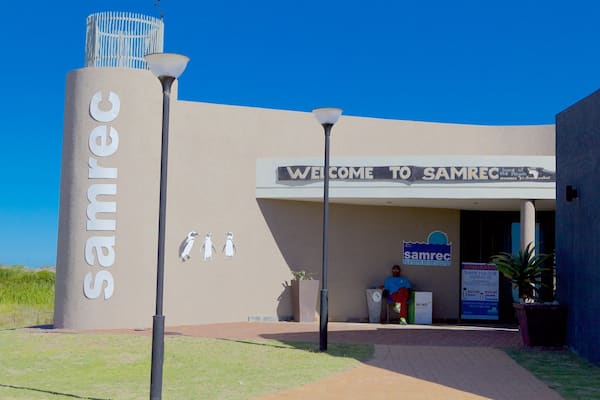 Port Elizabeth which includes marine life and signage