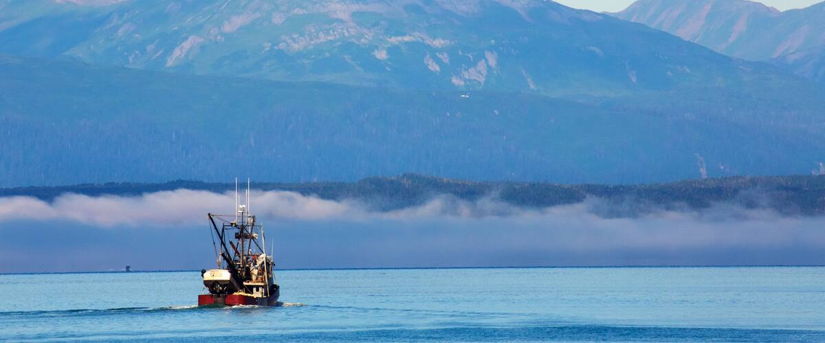 Juneau showing boating, a bay or harbour and landscape views