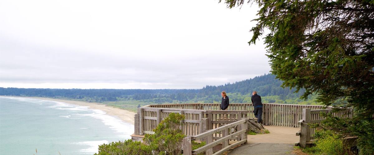 Enderts Beach which includes views and general coastal views as well as a couple
