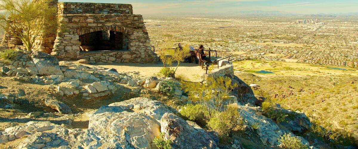 Phoenix which includes a ruin, heritage architecture and landscape views