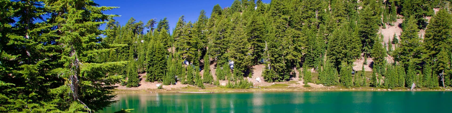 Mill Creek mostrando escenas tranquilas y un lago o abrevadero