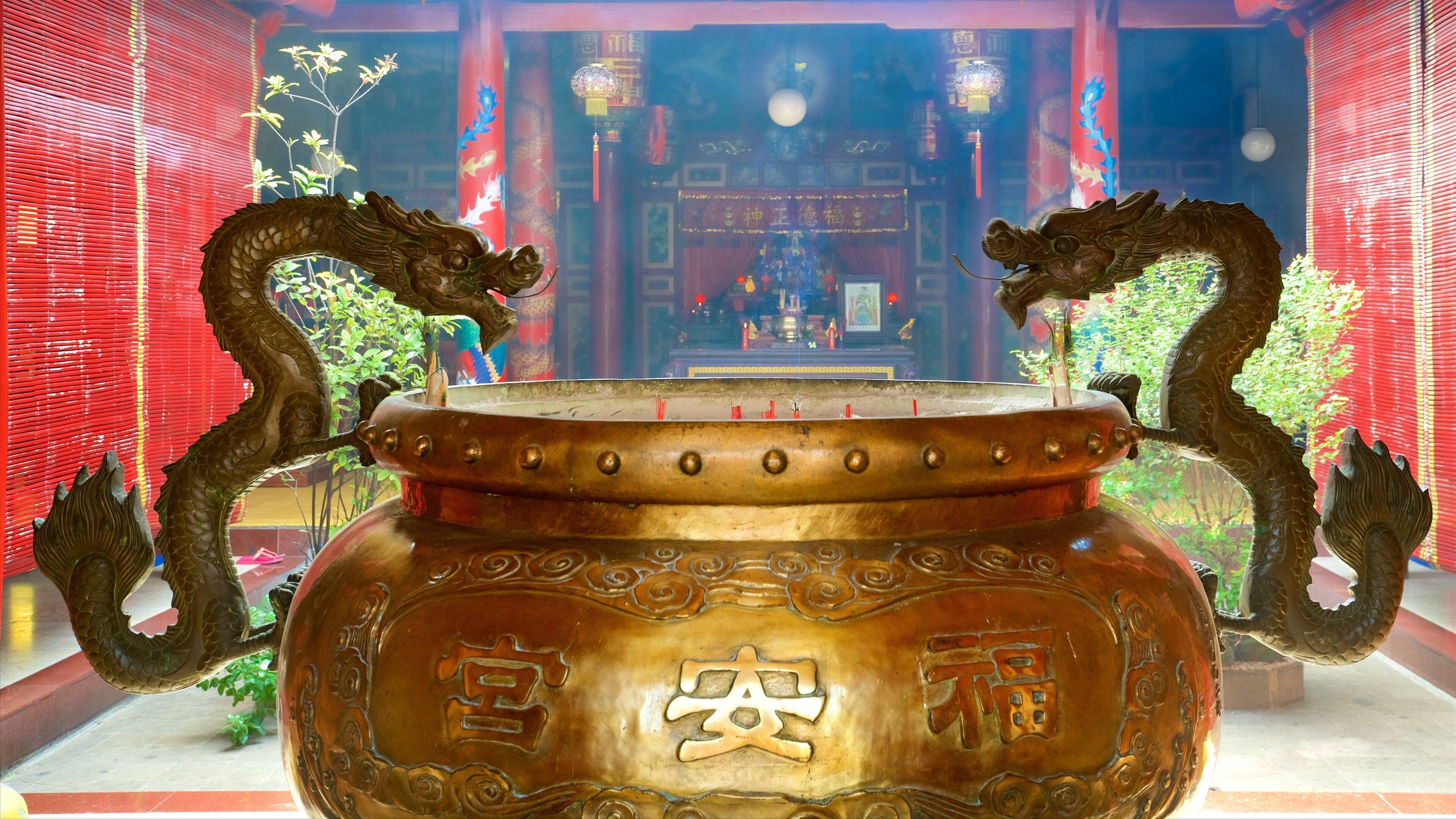 마겔랑 을 특징 실내 전경 과 문화유산 요소