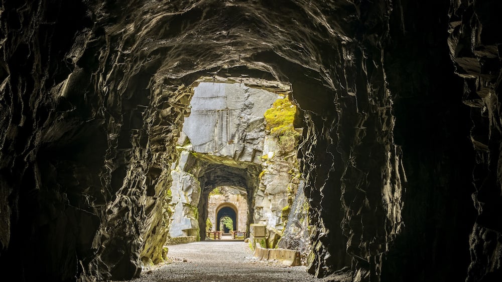 Othello Tunnels in Coquihalla Canyon Provincial Park