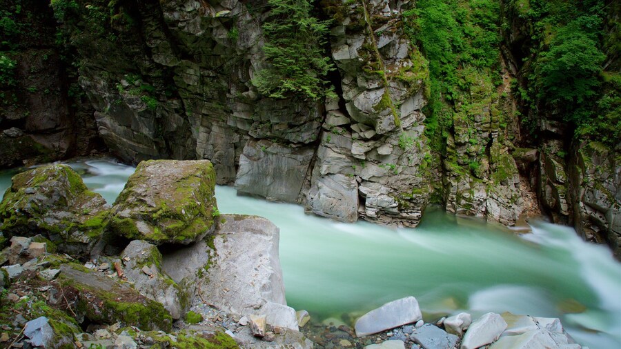 Othello Tunnels showing rapids
