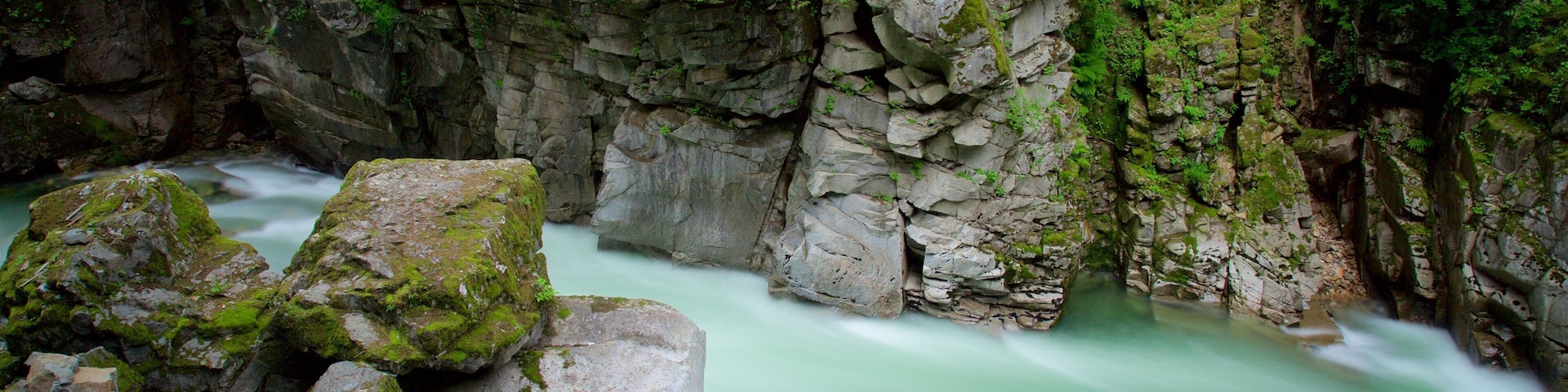 Othello Tunnels showing rapids