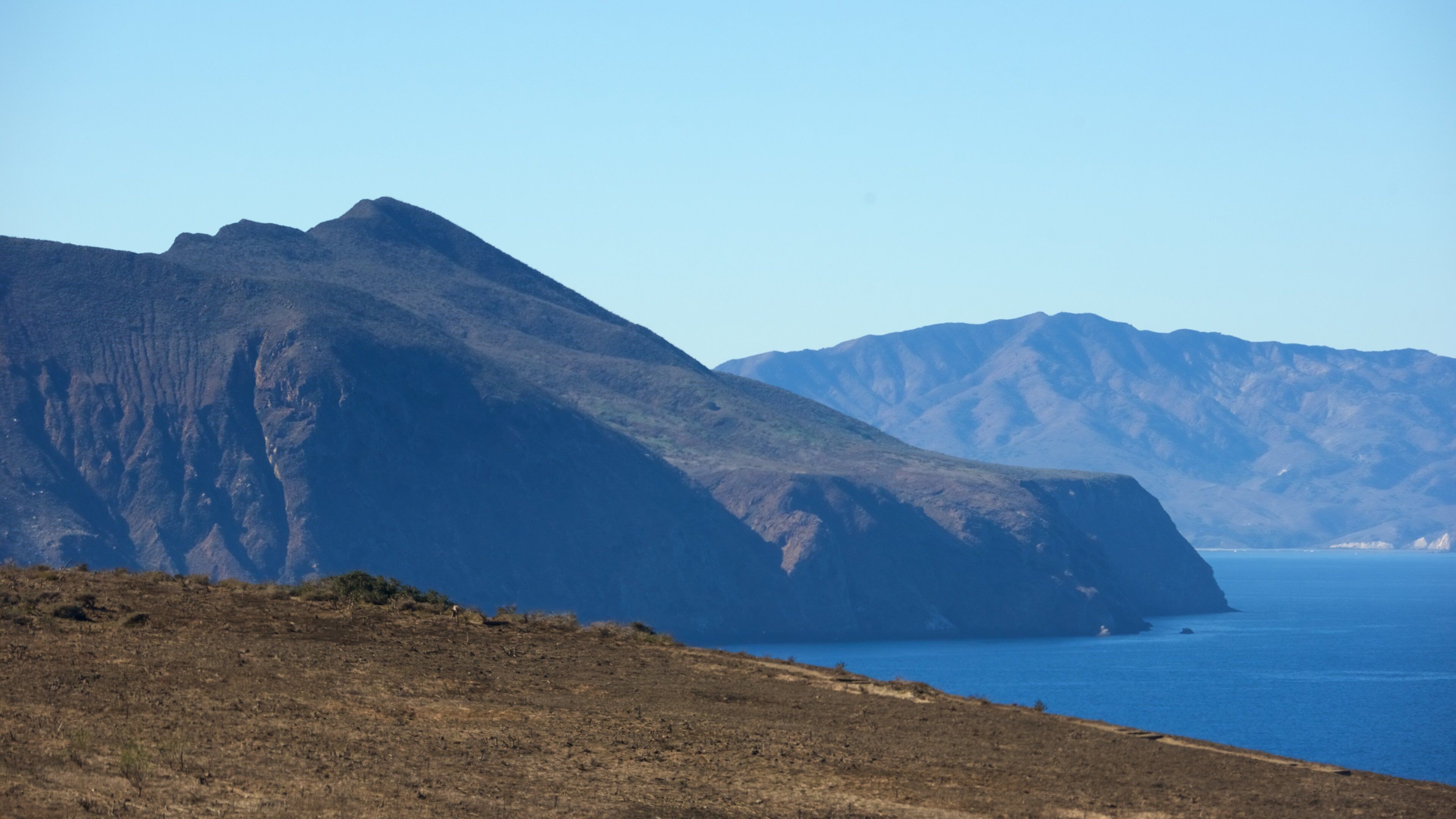 Ventura featuring general coastal views, landscape views and rocky coastline