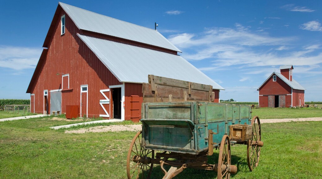 York showing heritage architecture and farmland