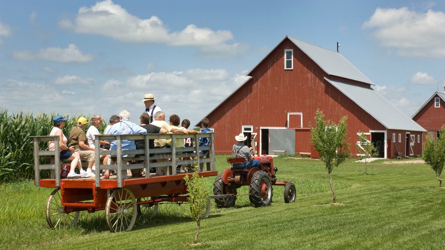 York which includes farmland, vehicle touring and heritage architecture