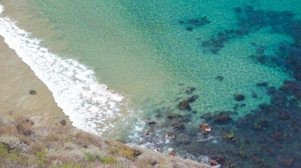 Potato Harbour featuring general coastal views and a sandy beach