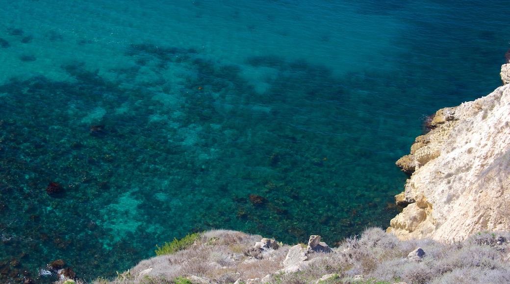 Channel Islands Nationalpark welches beinhaltet schroffe Küste und allgemeine Küstenansicht