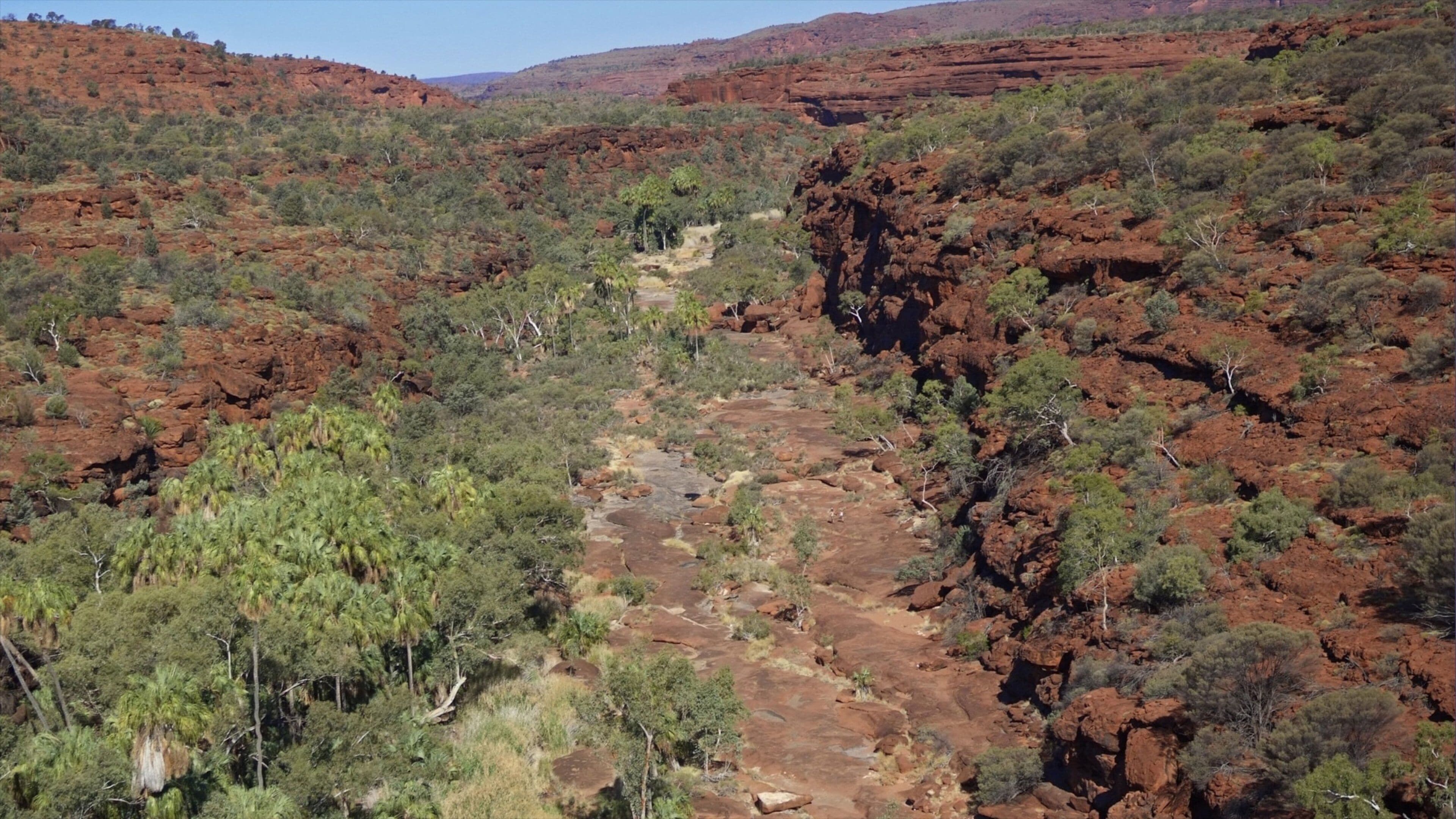Alice Springs showing a gorge or canyon