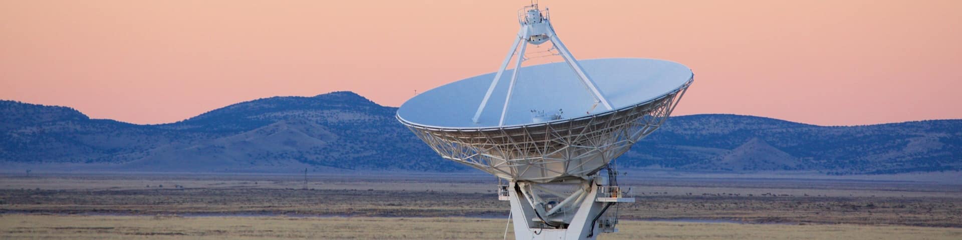 New Mexico showing an observatory and a sunset
