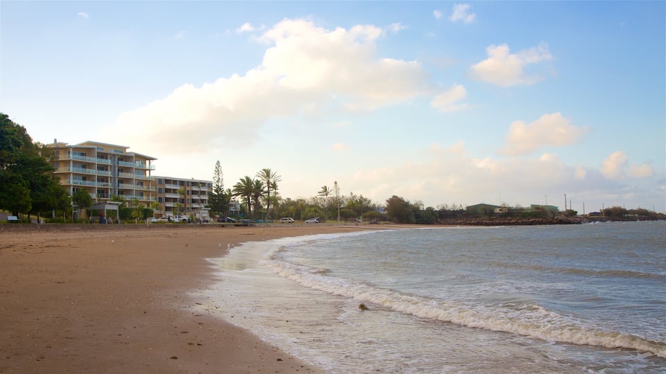 Gladstone som viser kyst og strand