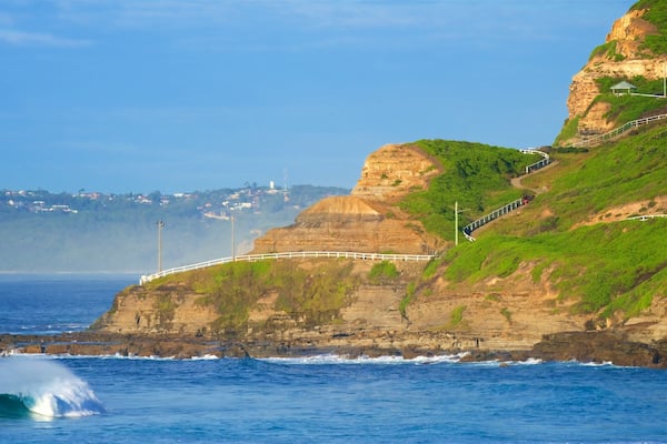 Newcastle montrant plage