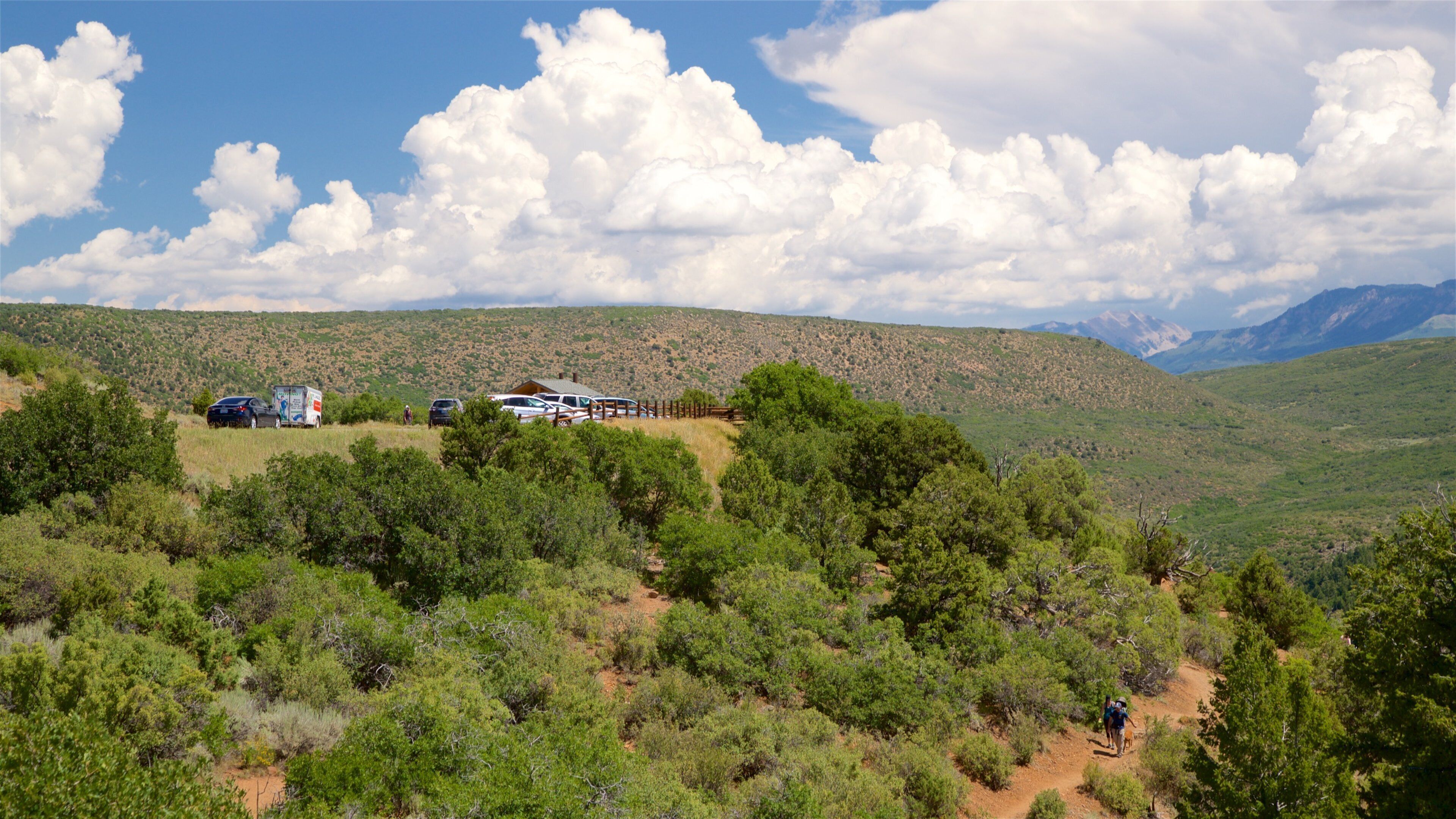 Tomichi Point showing landscape views and tranquil scenes