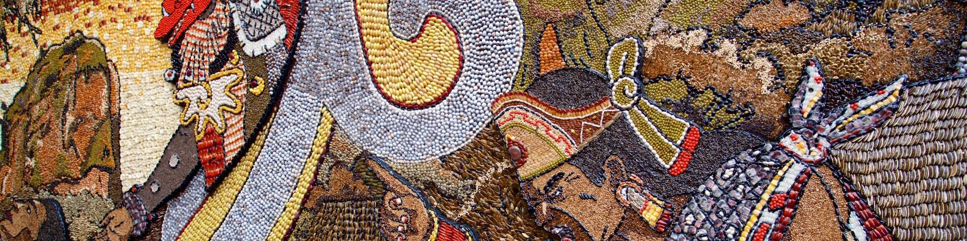 Tepoztlán mostrando arte al aire libre