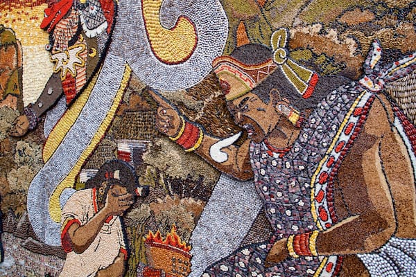 Tepoztlan featuring outdoor art