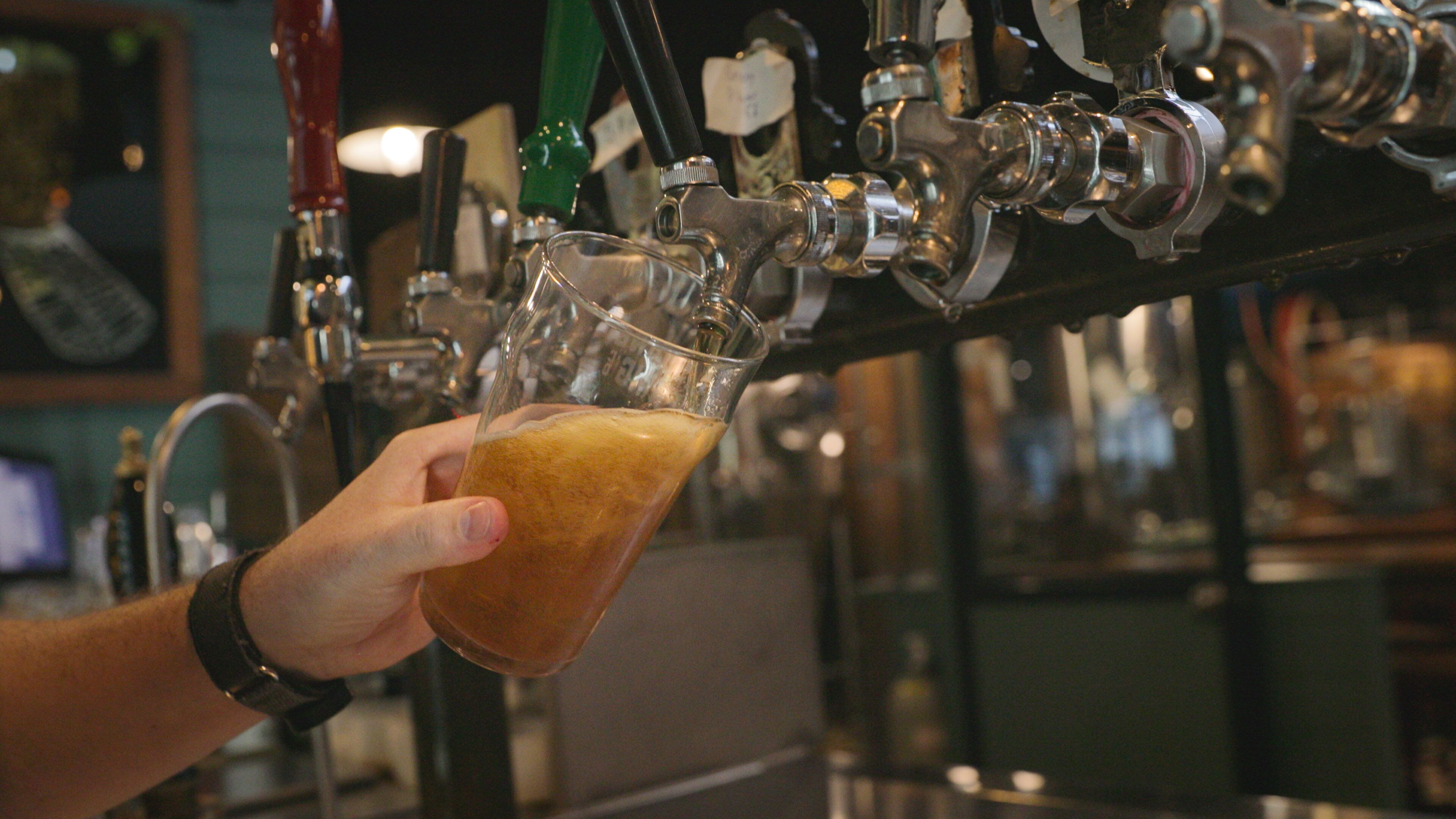 Brisbane Brewing Co. featuring a bar and drinks or beverages