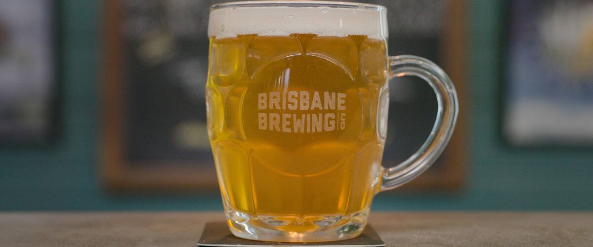 Brisbane Brewing Co. which includes drinks or beverages