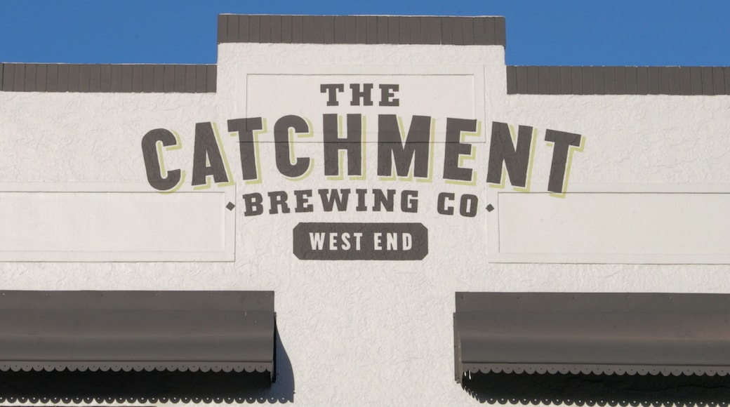 The Catchment Brewing Co. showing signage