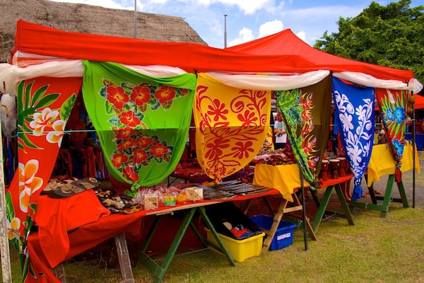 Rarotonga welches beinhaltet MĂ€rkte