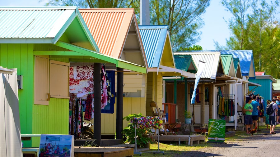 Rarotonga toont markten