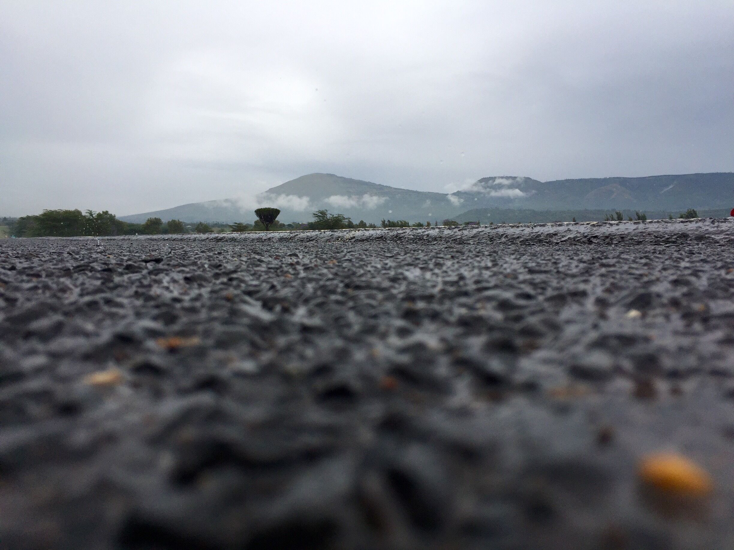 En route to Mt. Longonot for a hike. 