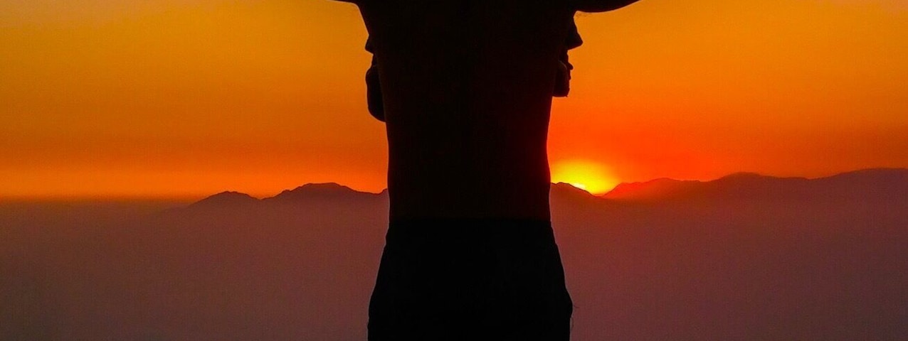 Apreciar el atardecer con los seres que estimo !!