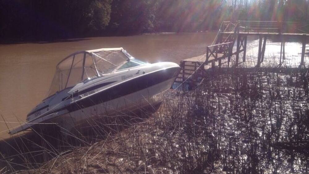 Just wake up in the morning and water wasnt there any more!